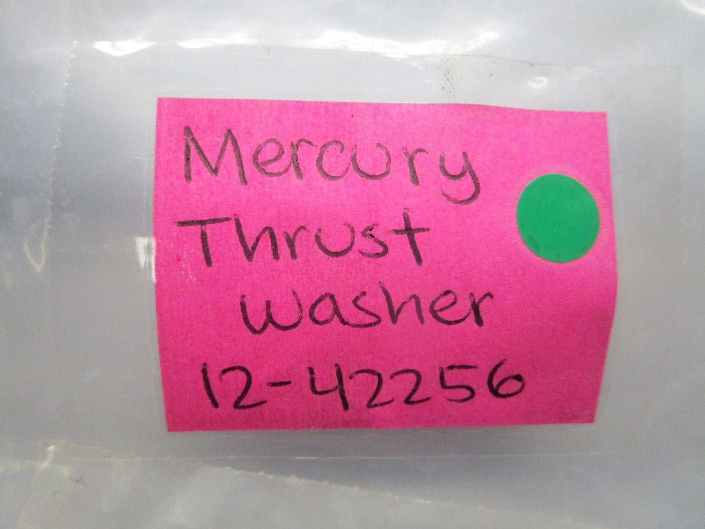 NEW OEM 12-42256 Mercury Quicksilver Thrust Washer 0810
