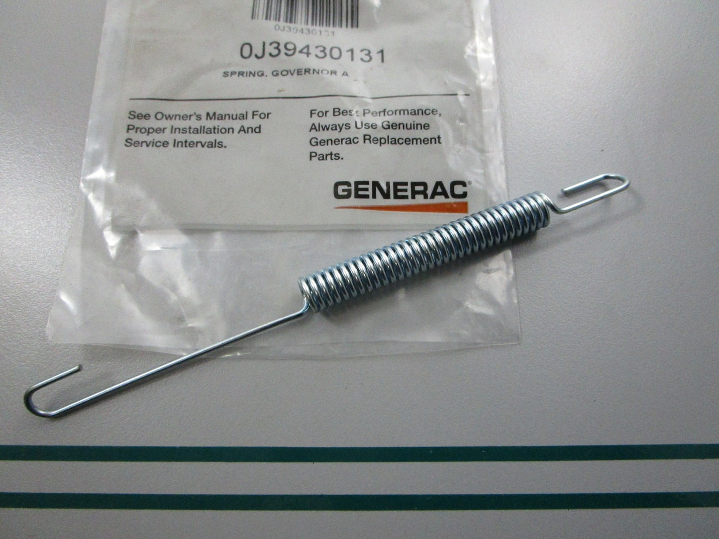 NEW OEM 0J39430131 Generac Governor Spring 0810
