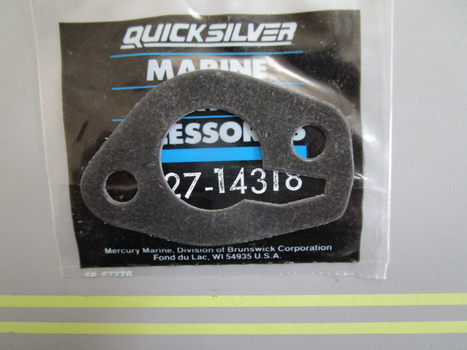 *NEW OEM* 0810 Mercury Quicksilver Gasket 27-14318005