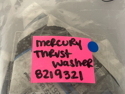 *NEW OEM* 0810 Mercury Quicksilver Thrust Washer 8219321