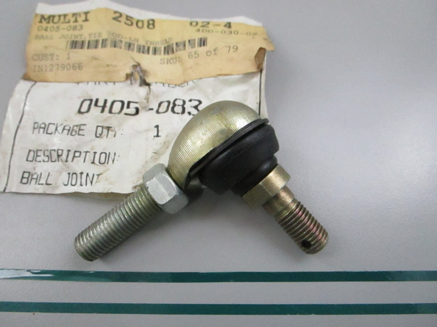 Arctic Cat NEW OEM Tie Rod End LH Thread 0405-083 250 300 400 500 NOS 0810
