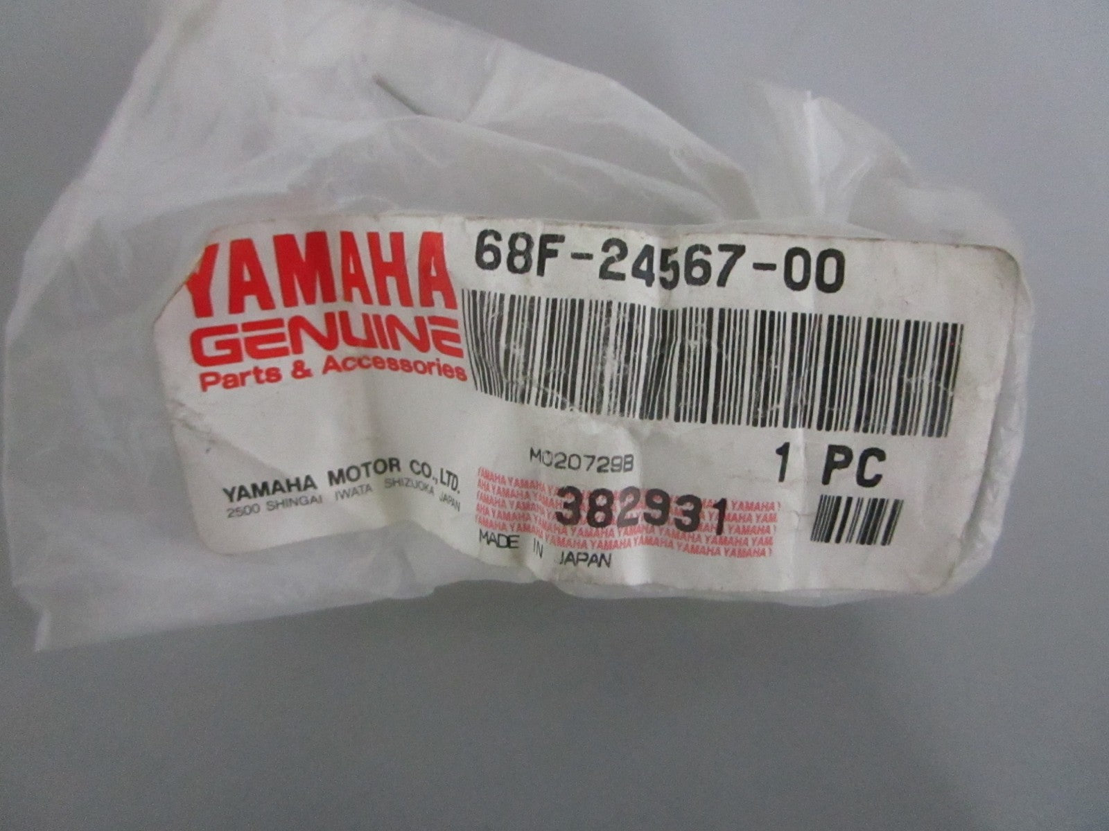 NEW OEM 68F-24567-00-00 Yamaha Spring 0820