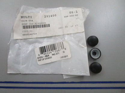 *NEW OEM* (LOT OF 3) 0810 Arctic Cat Snap Cap w/ Washer 0124-054