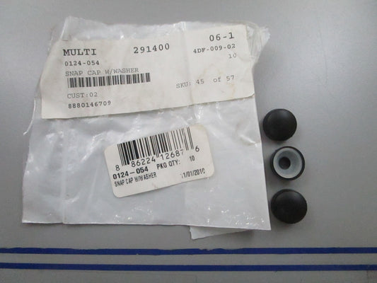 *NEW OEM* (LOT OF 3) 0810 Arctic Cat Snap Cap w/ Washer 0124-054
