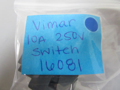 *NEW* 0810 Vimar 10A 250V Switch 16081