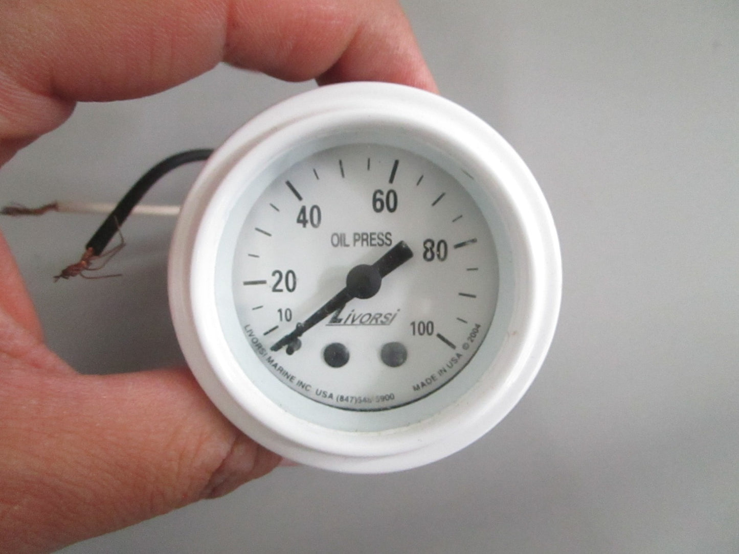 NEW OEM 79-850363A1 Mercury Quicksilver Oil Pressure Gauge 0820