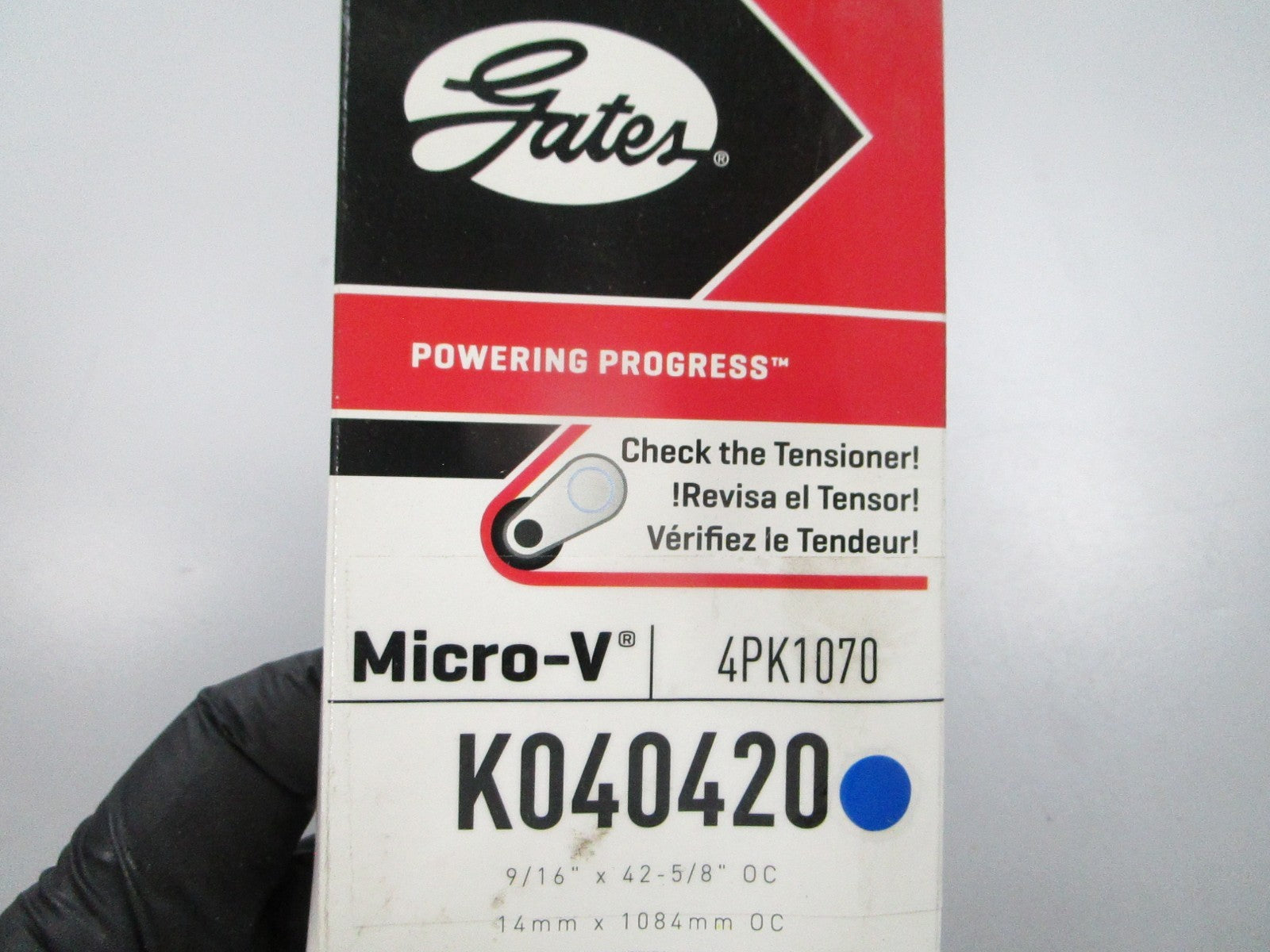 NEW K040420 Gates Micro-V Serpentine Belt 0810