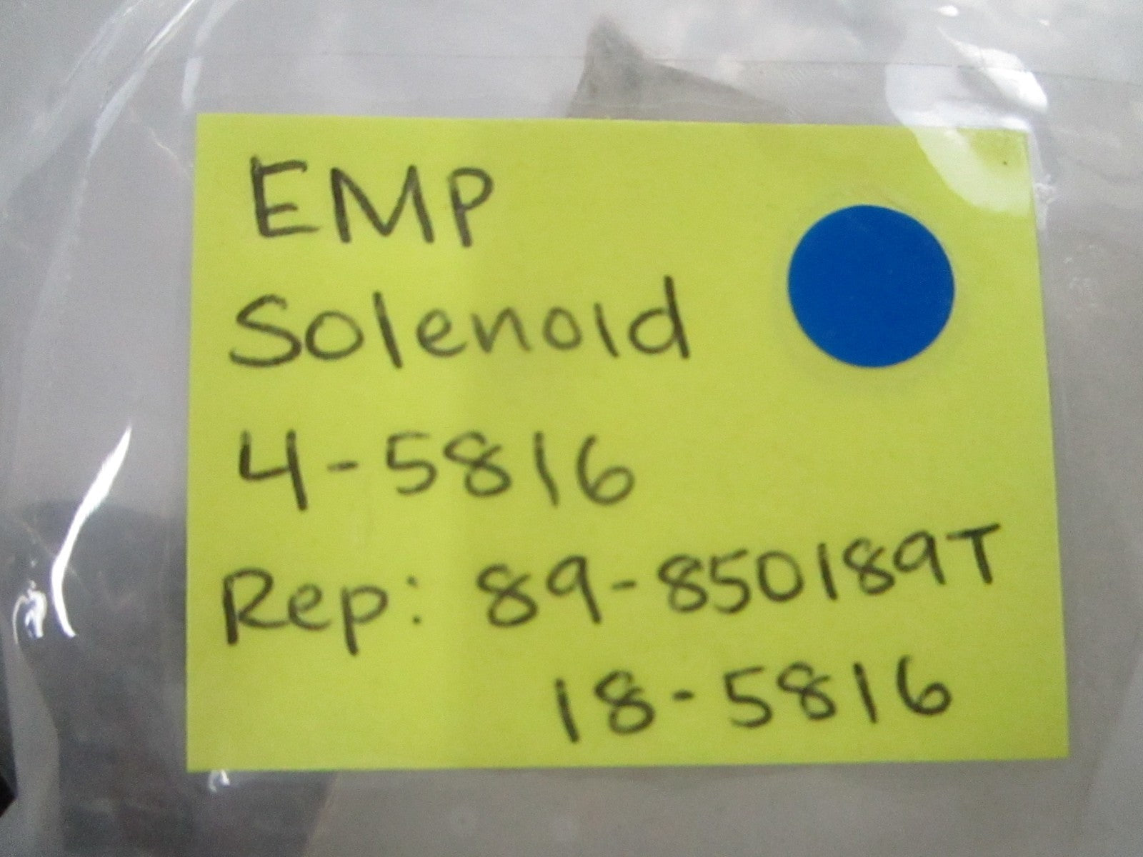 *NEW* 0810 EMP Solenoid 4-5816 Replaces: 89-850189T 18-5816