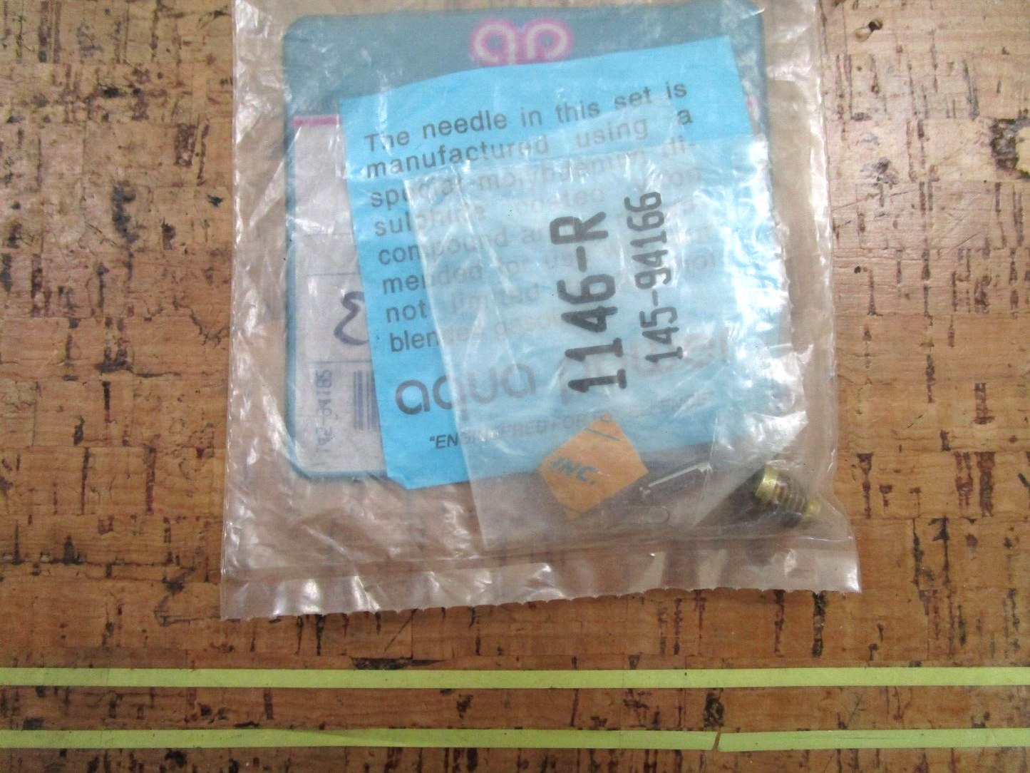 *NEW* 0750 Aqua Power NEEDLE and SEAT  1410