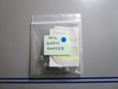 *NEW OEM* (LOT OF 5) 0810 OMC Johnson Evinrude Screw 909533 0909533