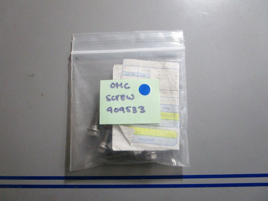 *NEW OEM* (LOT OF 5) 0810 OMC Johnson Evinrude Screw 909533 0909533