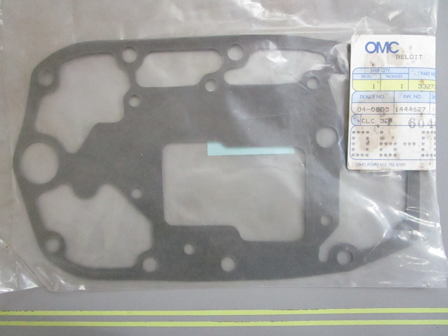 *NEW OEM* 0820 OMC Johnson Evinrude Gasket 332777 0332777