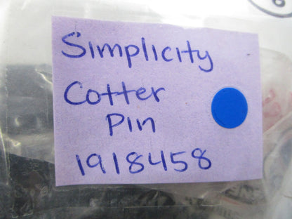 *NEW OEM* 0810 Simplicity Cotter Pin 1918458