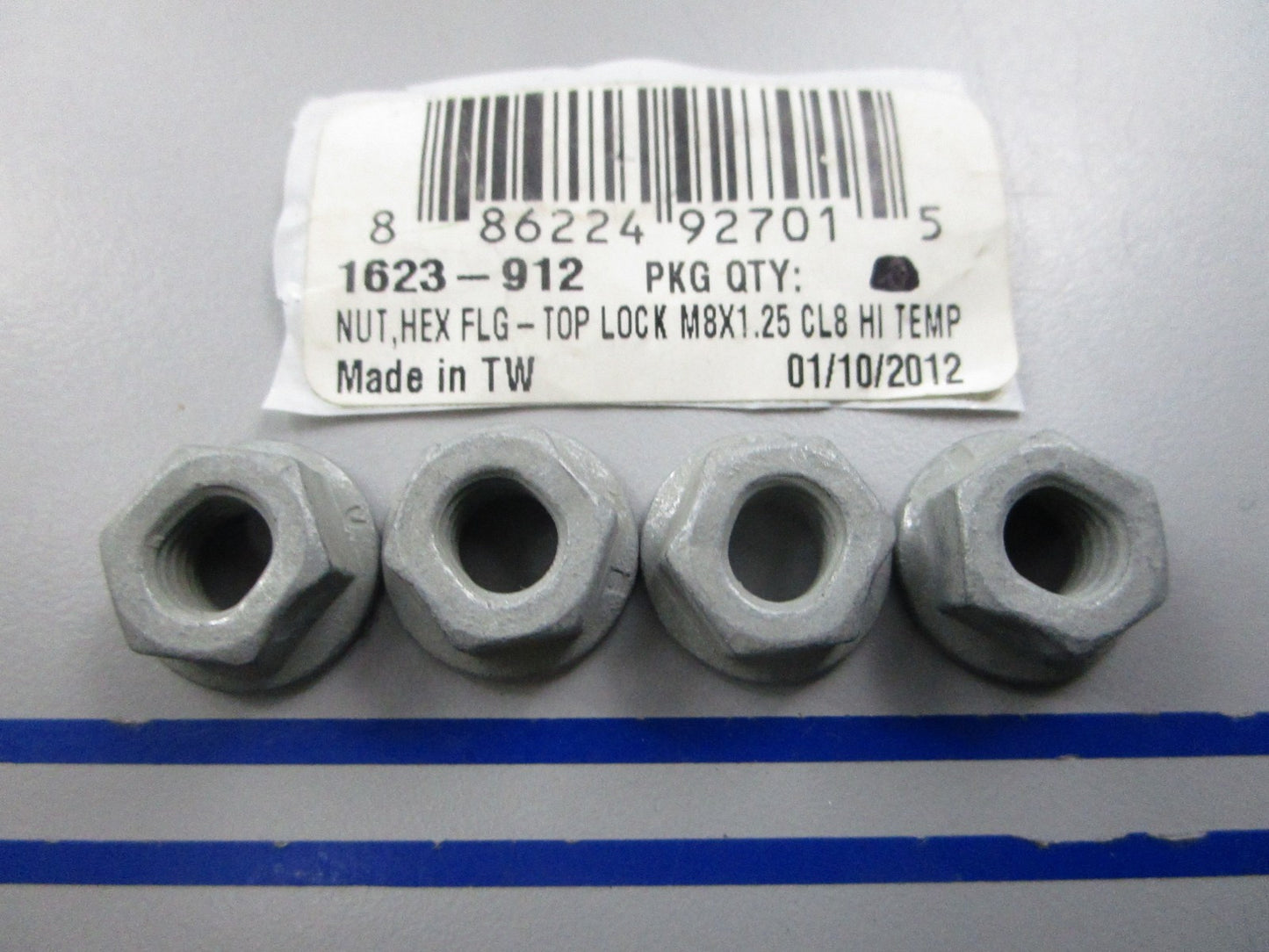 NEW OEM (LOT OF 4) 1623-912 Arctic Cat Lock Nut 0810