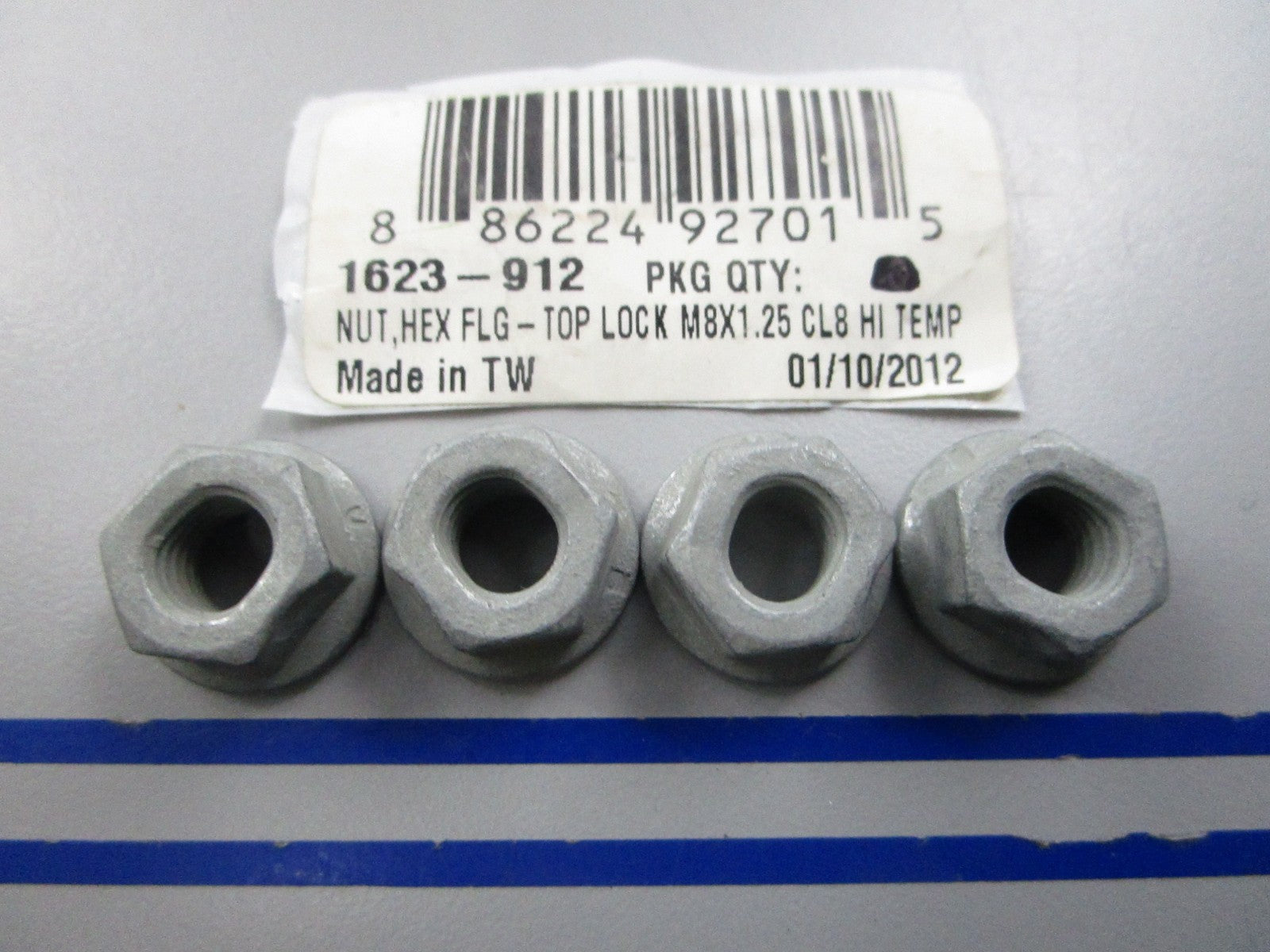 NEW OEM (LOT OF 4) 1623-912 Arctic Cat Lock Nut 0810