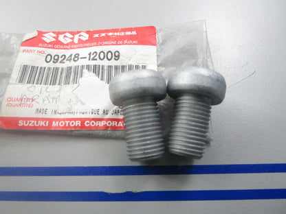 *NEW OEM* (LOT OF 2) 0810 Suzuki Oil Drain Plug 09248-12009