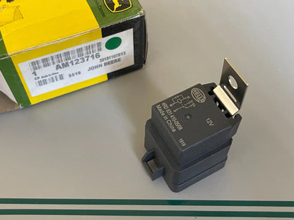 John Deere AM123716 NEW OEM Relay 12V 30A ZTrak X700 X500 Front Mower Gator 0720