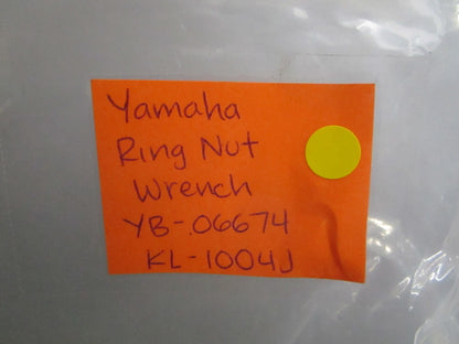 *NEW OEM* 0820 Yamaha Ring Nut Wrench YB-06674 KL-1004J
