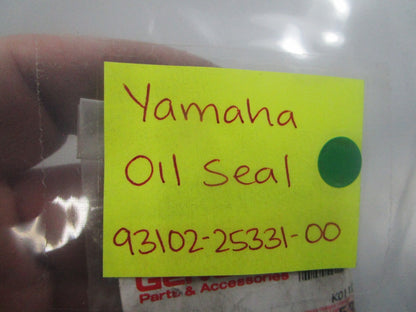 NEW OEM 93102-25331-00 Yamaha Oil Seal 0810