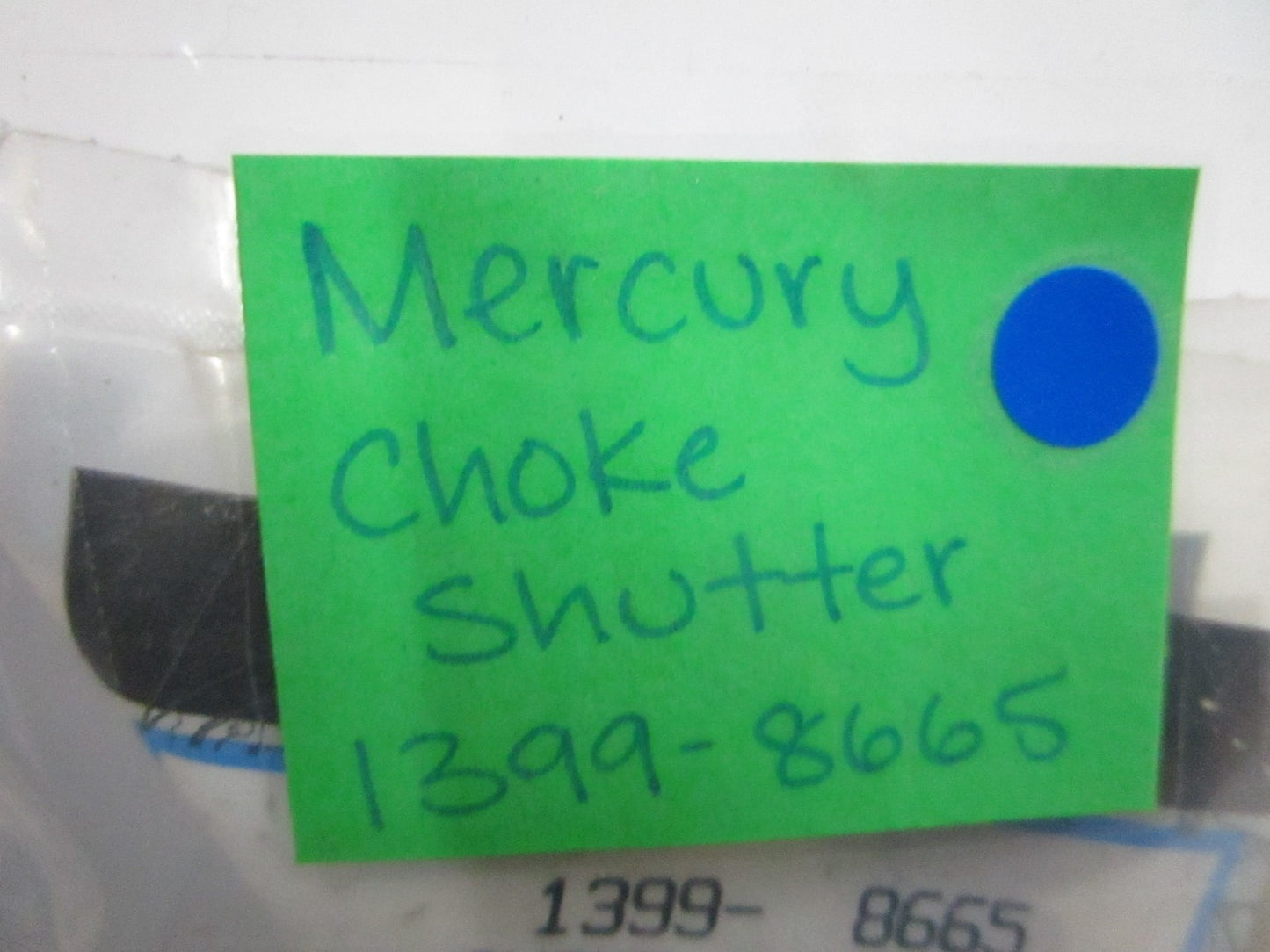 *NEW OEM* 0810 Mercury Quicksilver Choke Shutter 1399-8668