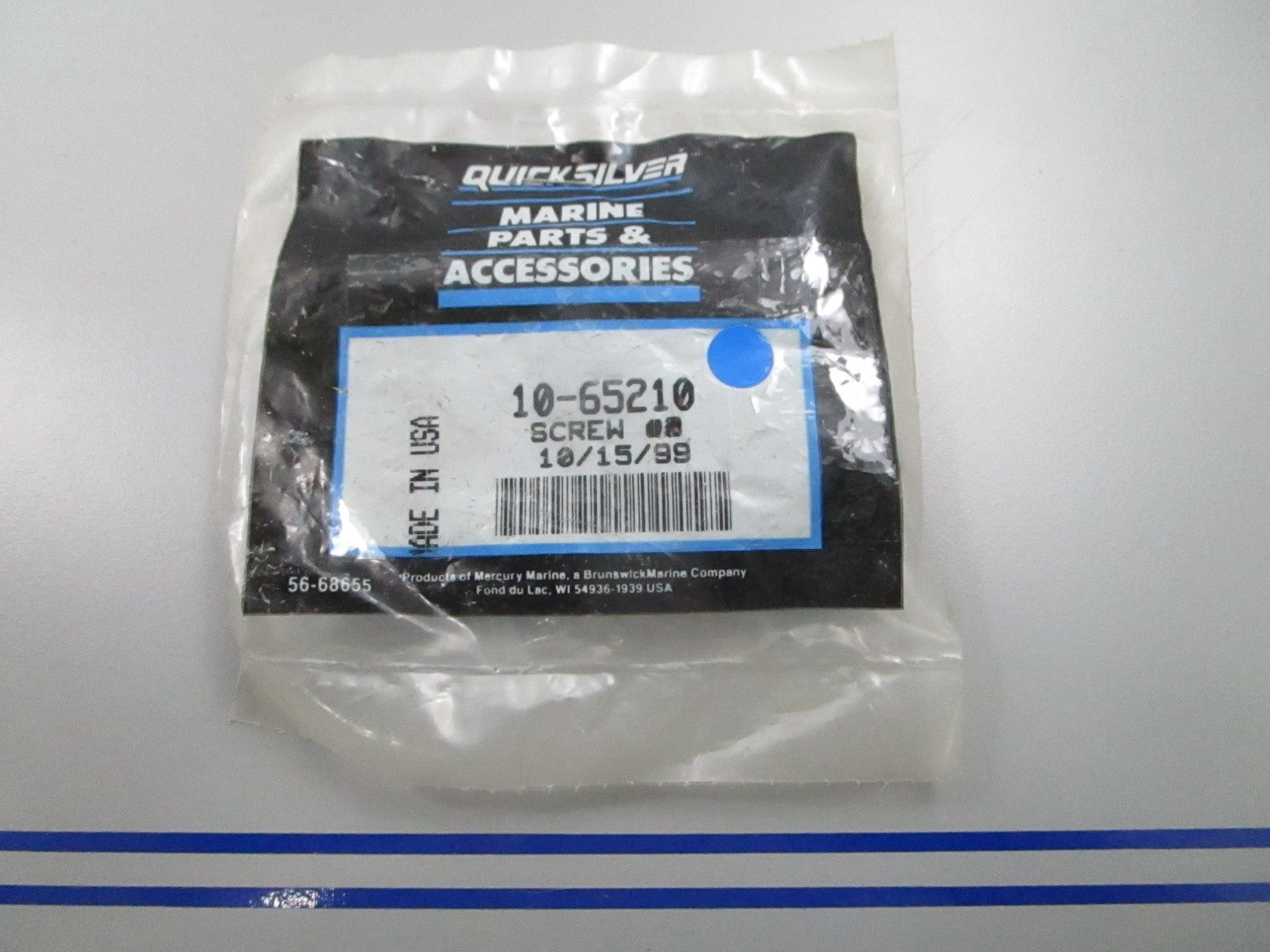 *NEW OEM* (LOT OF 3) 0810 Mercury Quicksilver Screw 10-65210