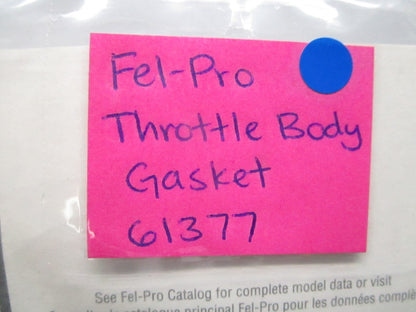 *NEW* 0810 Fel-Pro Throttle Body Gasket 61377 Replaces: 1X4Z-9E936AA