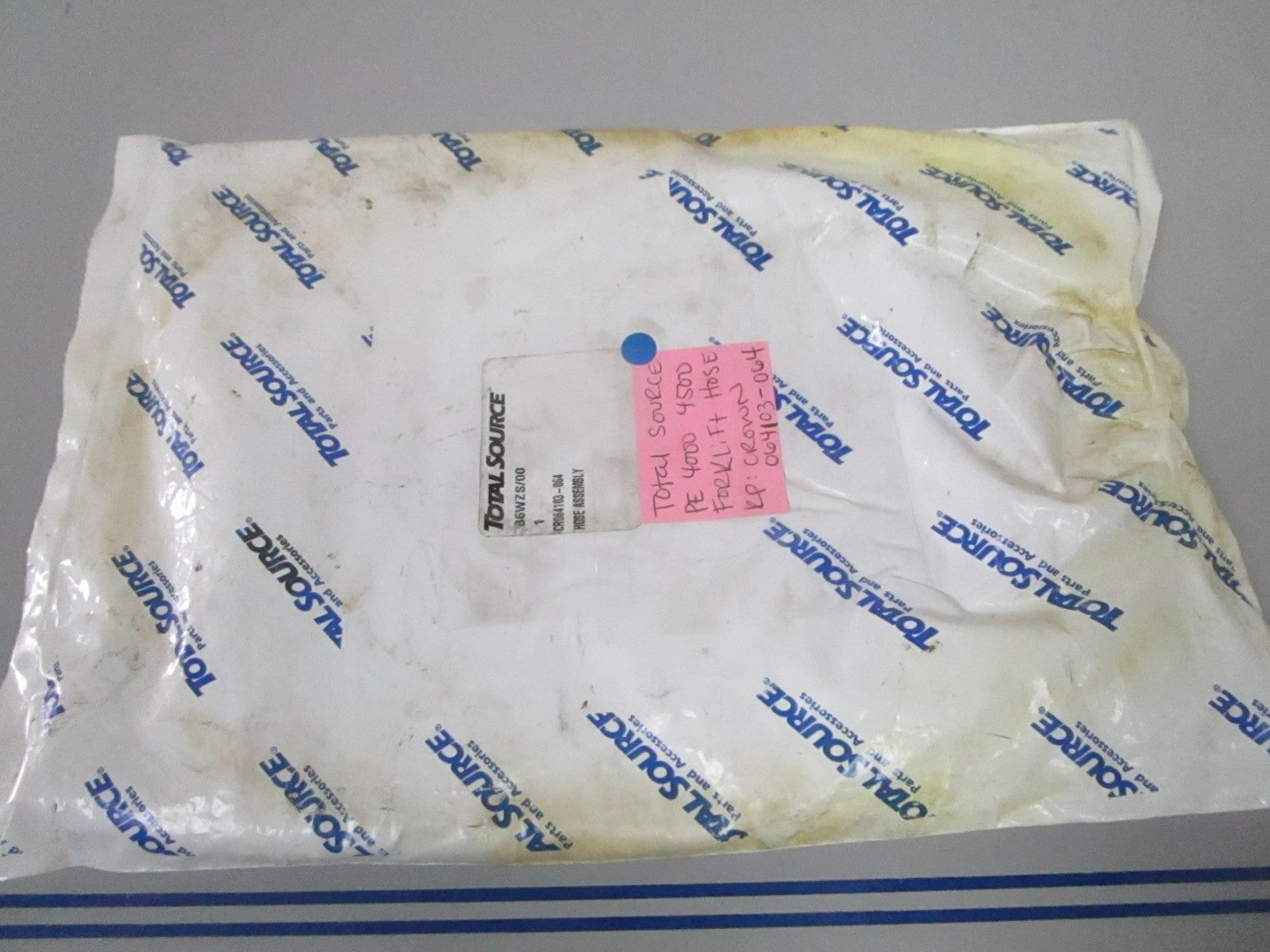 *NEW* 0720 Total Source PE4500 PE4000 Forklift Hose CR064103-064 Replaces: Crown
