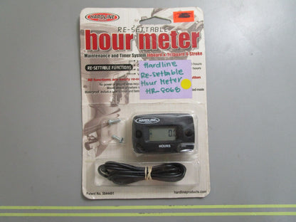 *NEW OEM* 0770 Hardline Re-Settable Hour Meter HR-8068