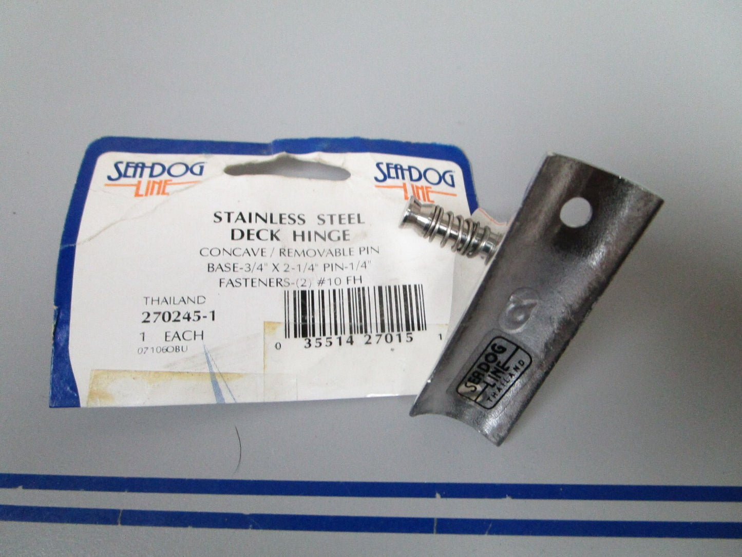 *NEW* 0810 Sea-Dog Stainless Steel Deck Hinge 270245-1