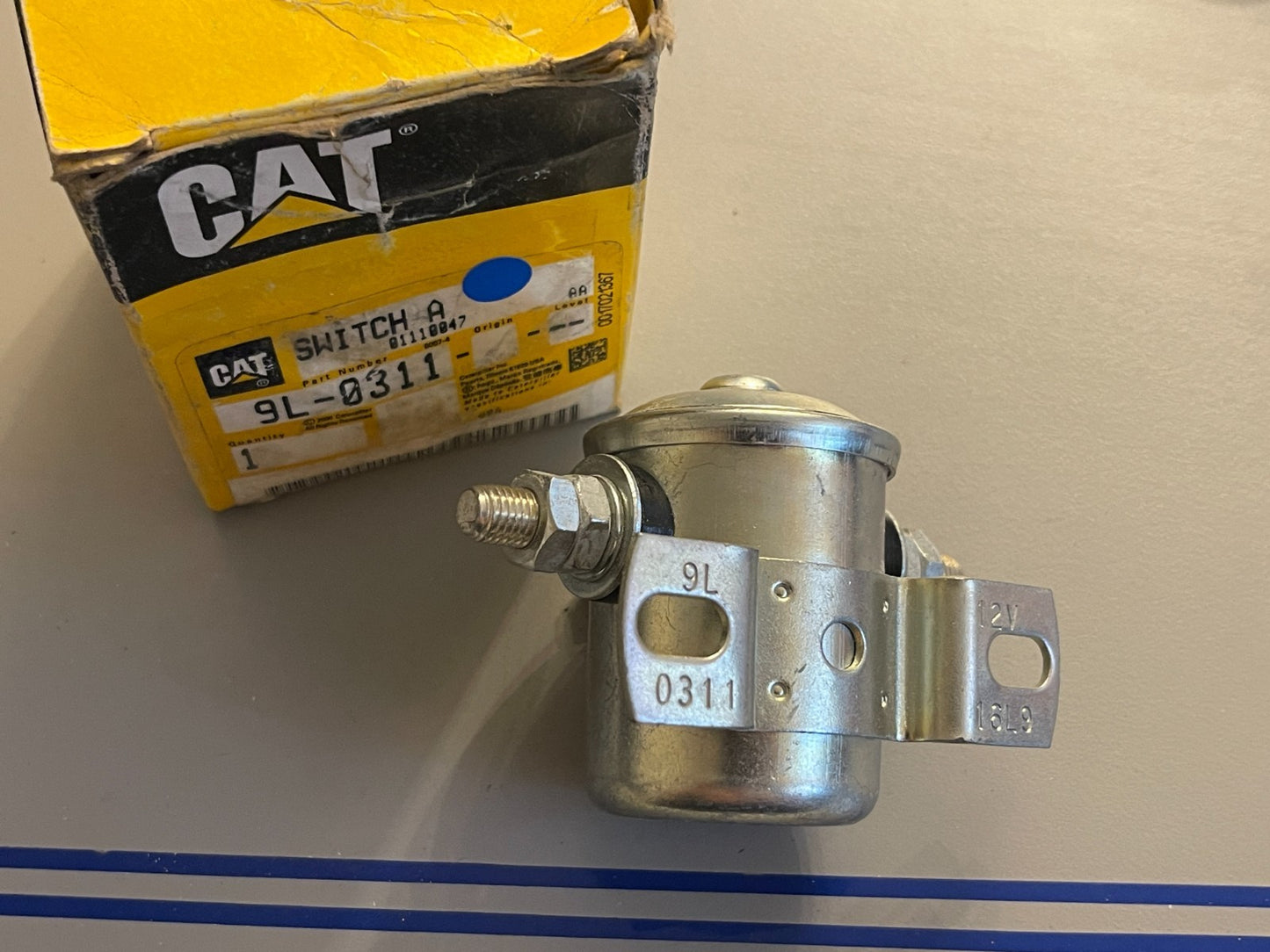 NEW OEM 9L-0311 CAT Caterpillar 12V Magnetic Switch Assembly 0720