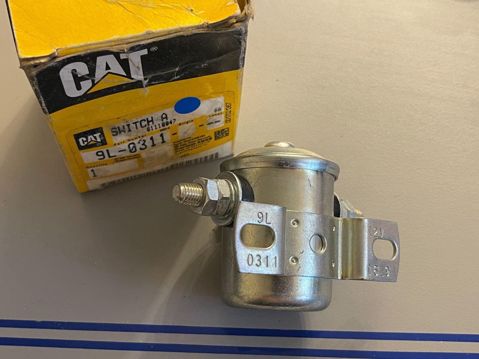 NEW OEM 9L-0311 CAT Caterpillar 12V Magnetic Switch Assembly 0720