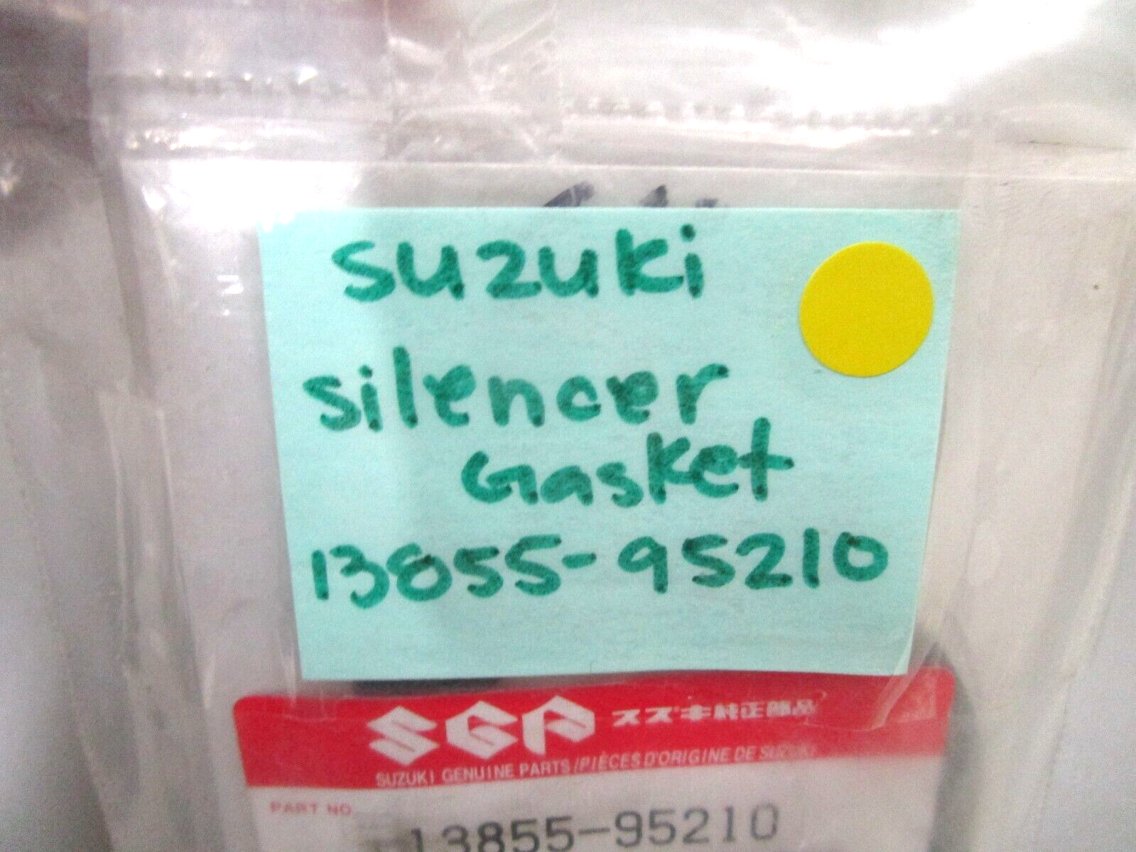 *NEW OEM* 0750 Suzuki SILENCER GASKET 13855-95210