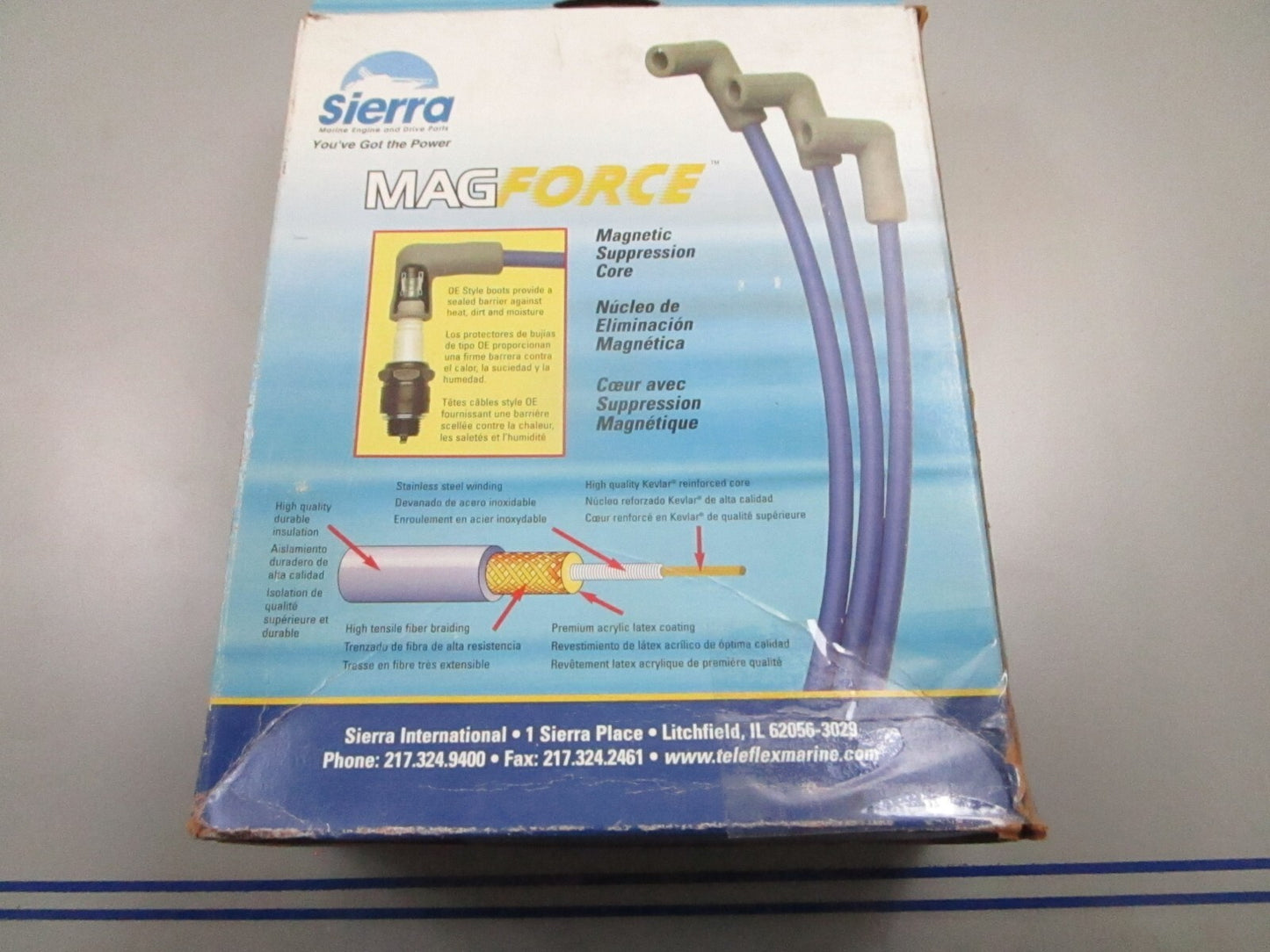 *NEW* 0810 Sierra Premium Marine Wire Set 18-8809-1 Replaces: 84-816761Q8