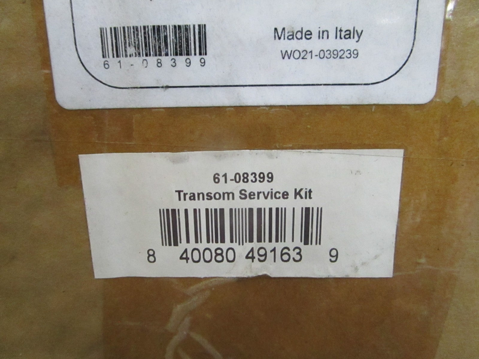 *NEW* 0820 EMP Transom Service Kit 61-08399 Replaces: 30-803099T1