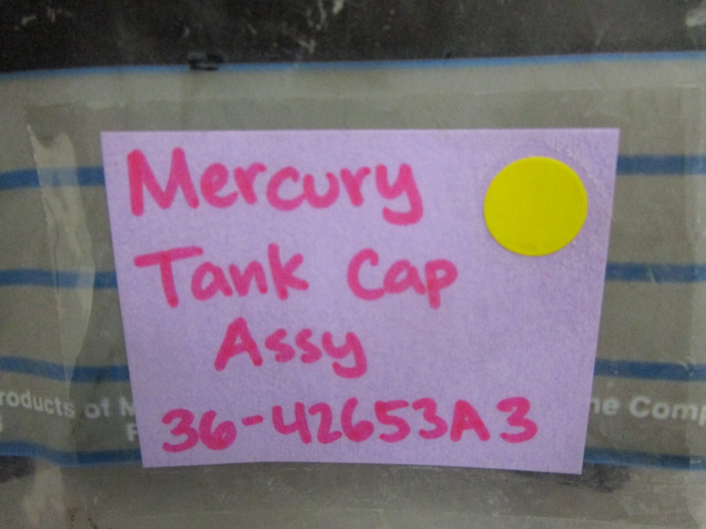 *NEW OEM* 0820 Mercury Quicksilver Tank Cap Assy 36-42653A3