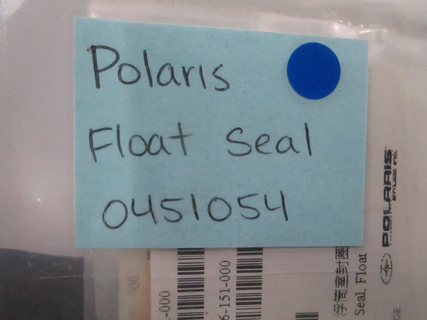 *NEW OEM* 0810 Polaris Float Seal 0451054