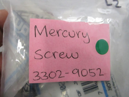 NEW OEM (LOT OF 2) 3302-9052 Mercury Quicksilver Screw 0810