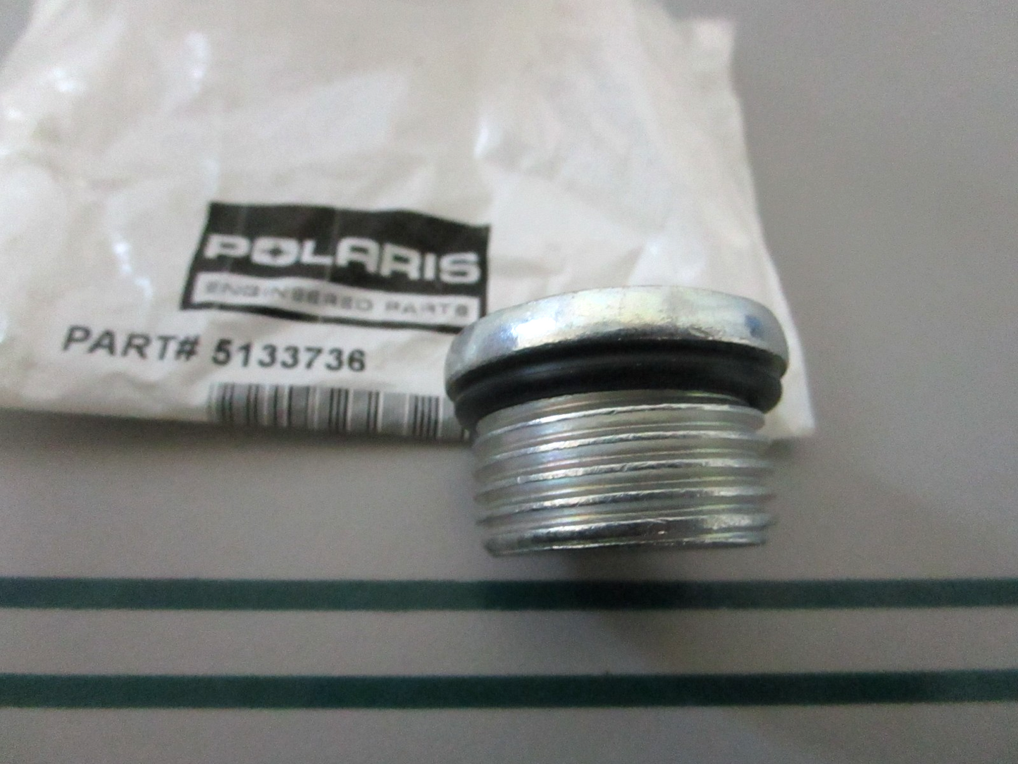 NEW OEM 5133736 Polaris Fill/Check Plug 0810