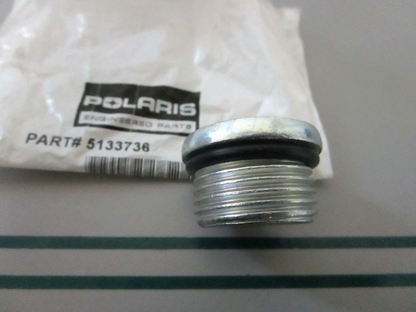 NEW OEM 5133736 Polaris Fill/Check Plug 0810