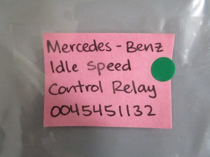 NEW OEM 0045451132 Mercedes-Benz Idle Speed Control Relay 0820