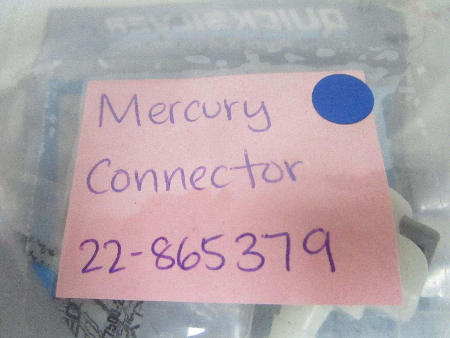 *NEW OEM* 0810 Mercury Quicksilver Connector 22-865379