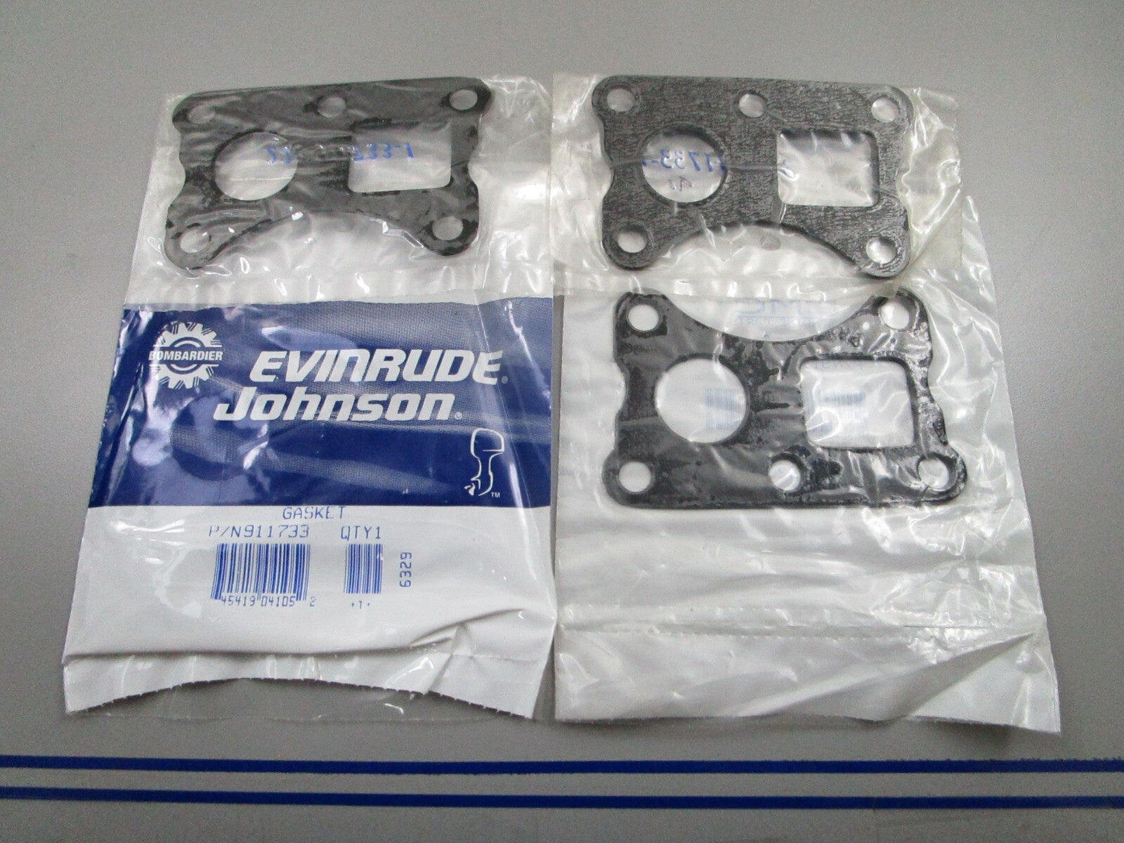 *NEW OEM* (LOT OF 4) 0810 OMC Johnson Evinrude Gasket 911733 0911733