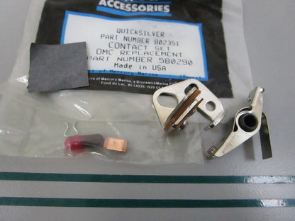 NEW OEM 802351 Mercury Quicksilver Contact Set 0810