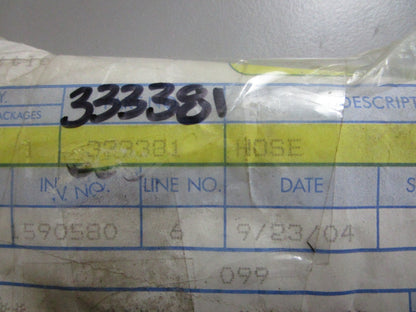 *NEW OEM* 0810 OMC Johnson Evinrude Hose 333381 0333381