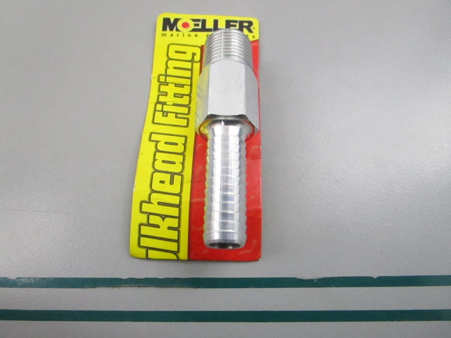 NEW 33802-10 Moeller 3/8 Anti-Siphon Aluminum Barb 0810