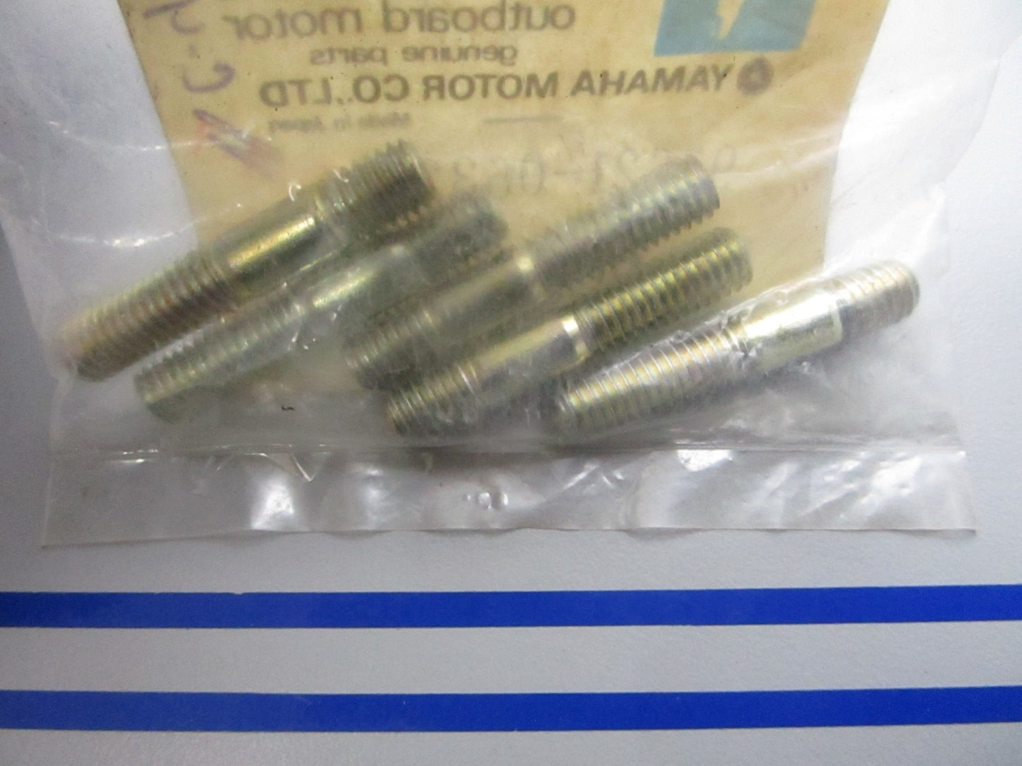 *NEW OEM* (LOT OF 5) 0810 Yamaha Stud Bolt 95621-06325-00