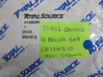 NEW CR116510 Total Source 4 Brush Set For: Crown 0820