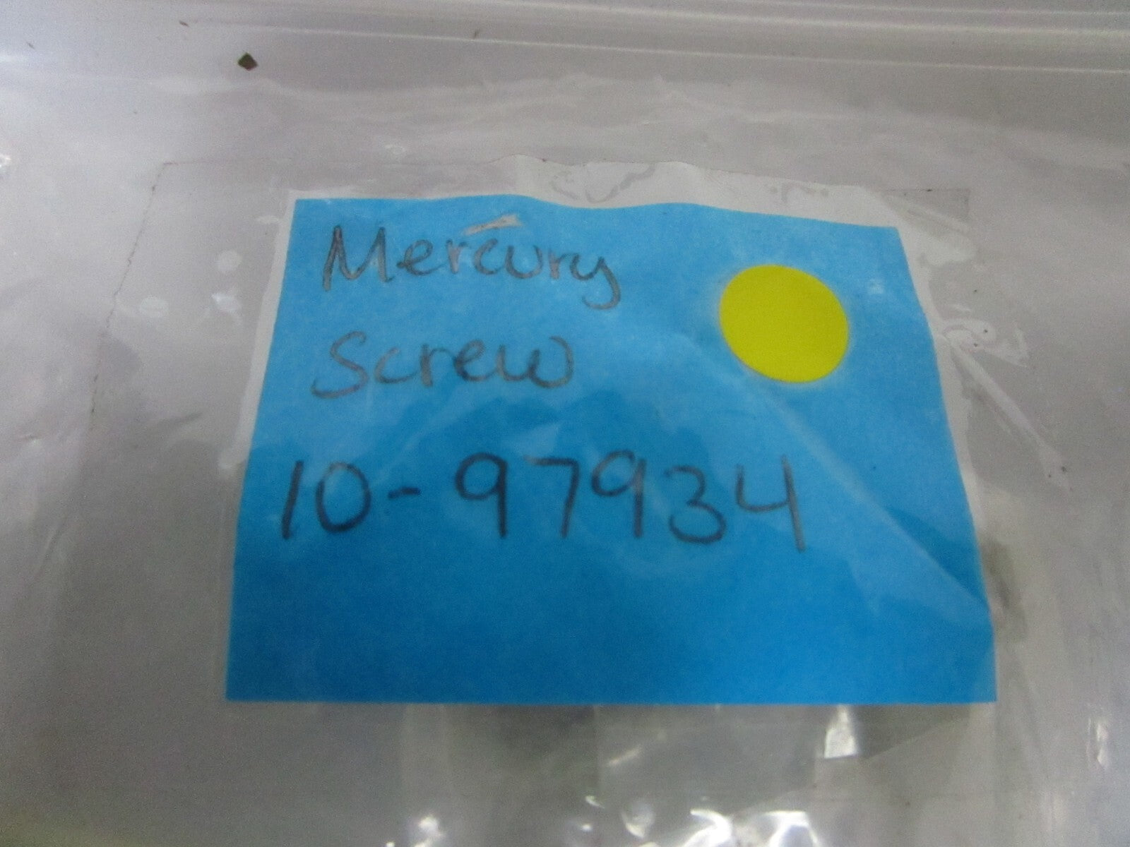*NEW OEM* (LOT OF 2) 0810 Mercury Quicksilver Screw 10-97934