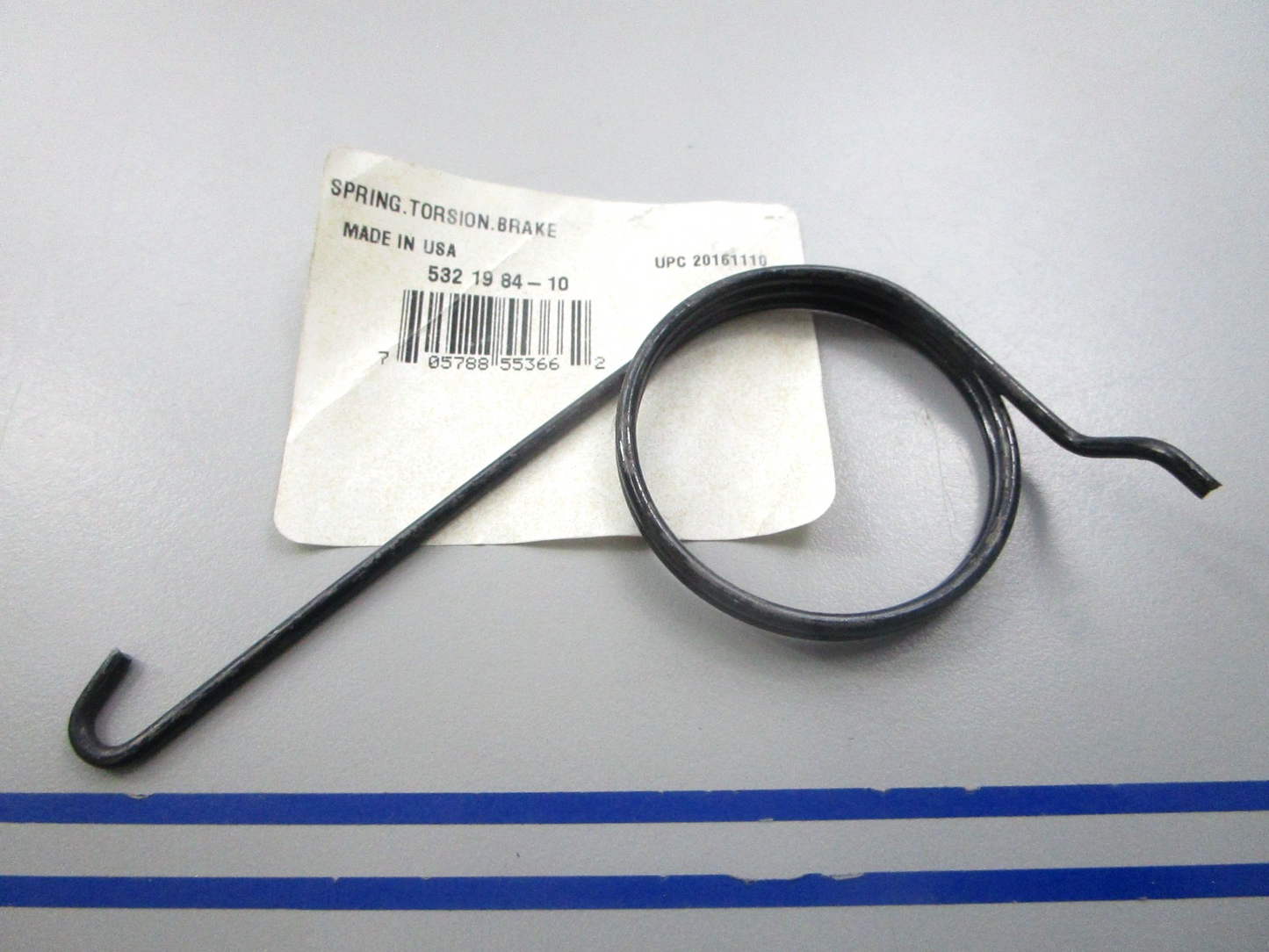 NEW OEM 532198410 Husqvarna Torsion Spring 0810