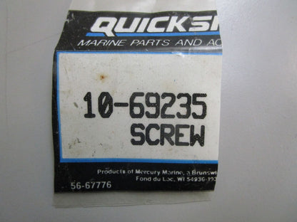 *NEW OEM* (LOT OF 2) 0770 Mercury Quicksilver Screw 10-69235